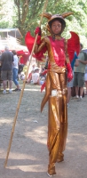 Young Stiltwalker